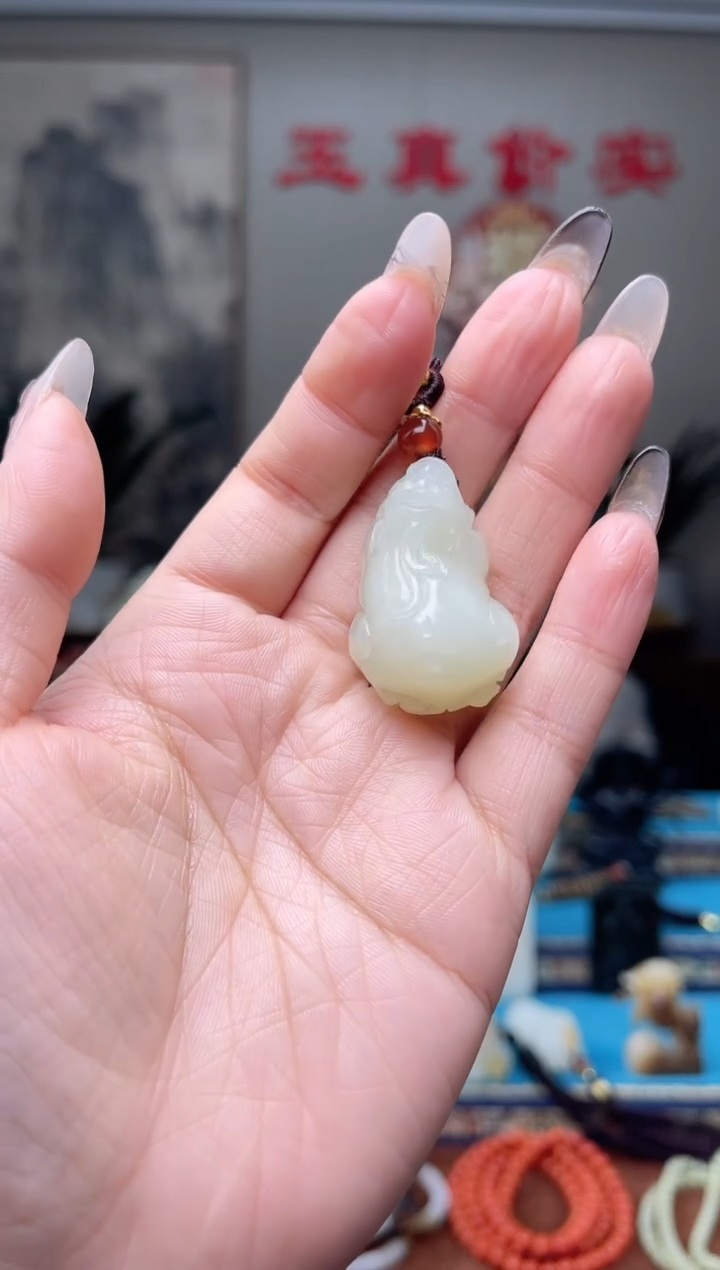 【闪购商品】和田玉挂件未镶嵌1