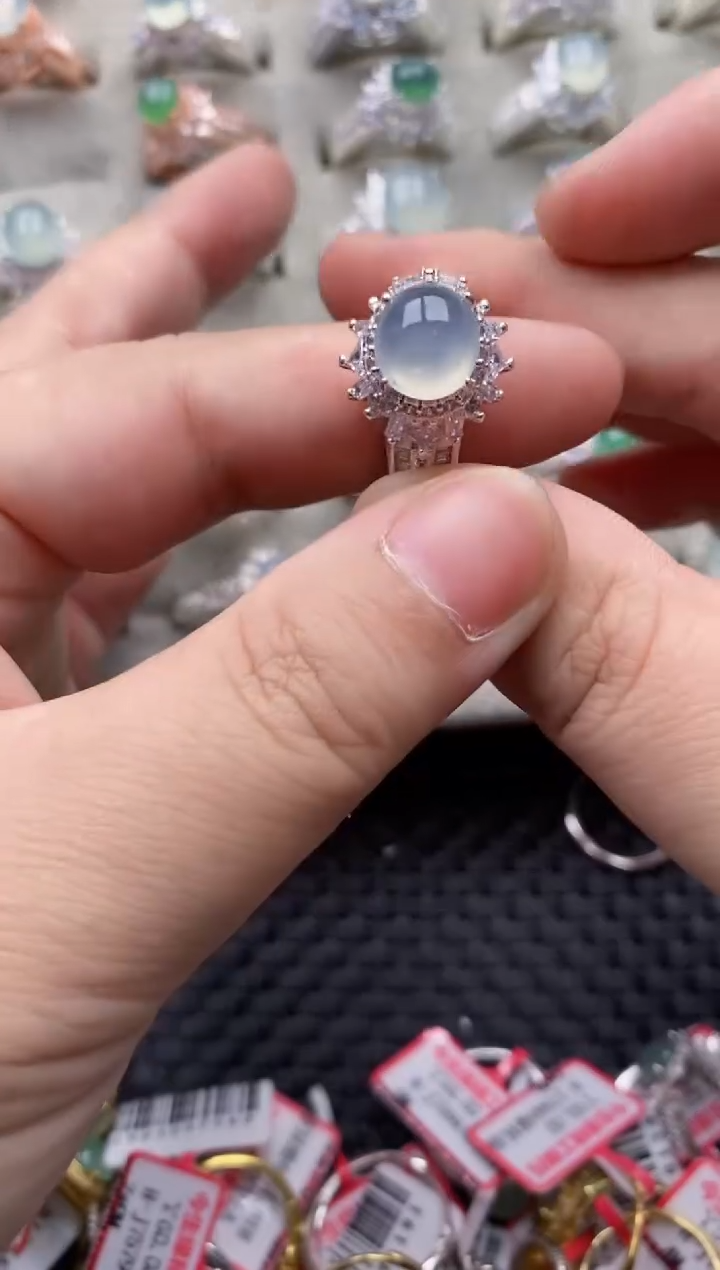 【闪购商品】翡翠戒指未镶嵌44444---58