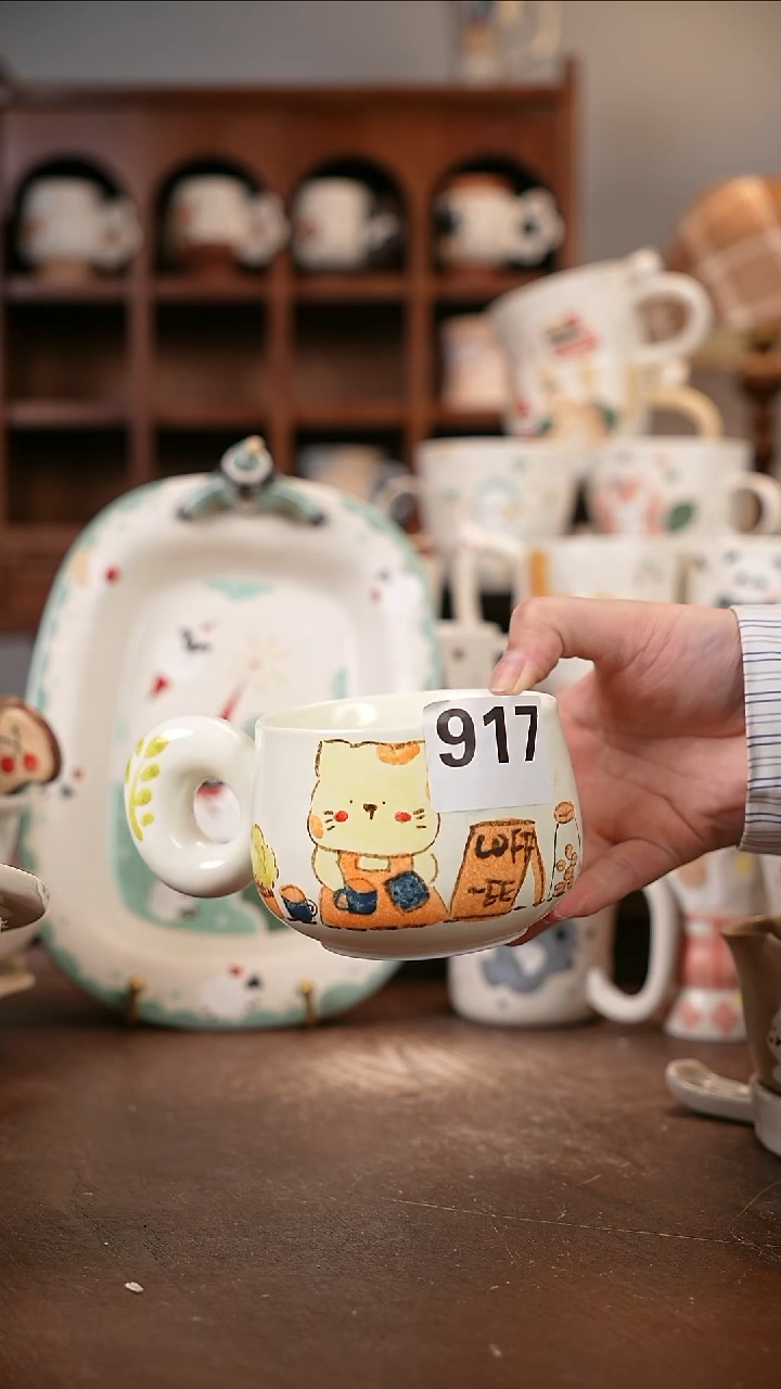 可爱川谷原创陶瓷8.6直播福利正品917
