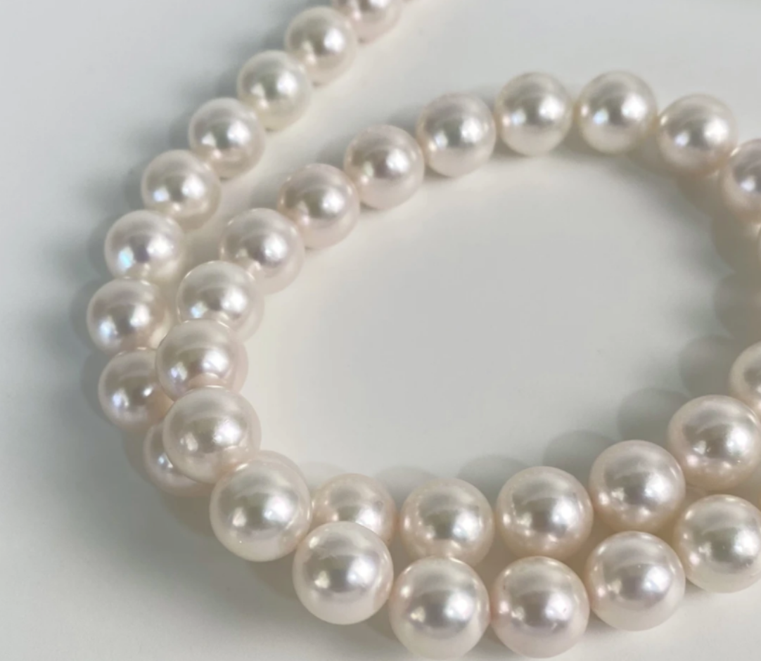 【冰哥推荐】天然珍珠项链 S925银 11-14mm 多样性发一条