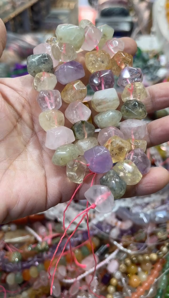 未镶嵌玛瑙/玉髓珠宝半成品一条