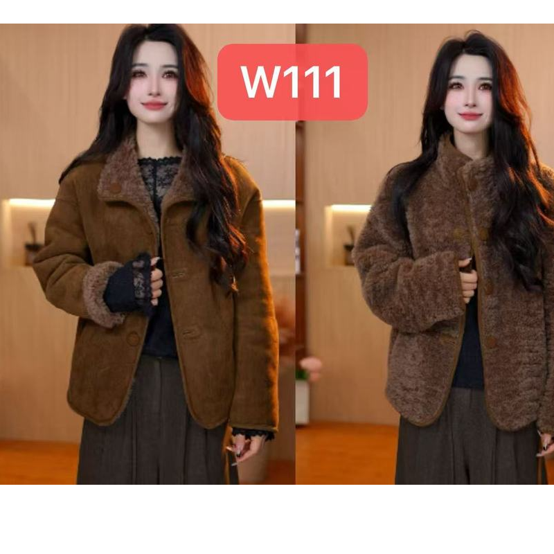 W111-20新款时尚休闲短外套