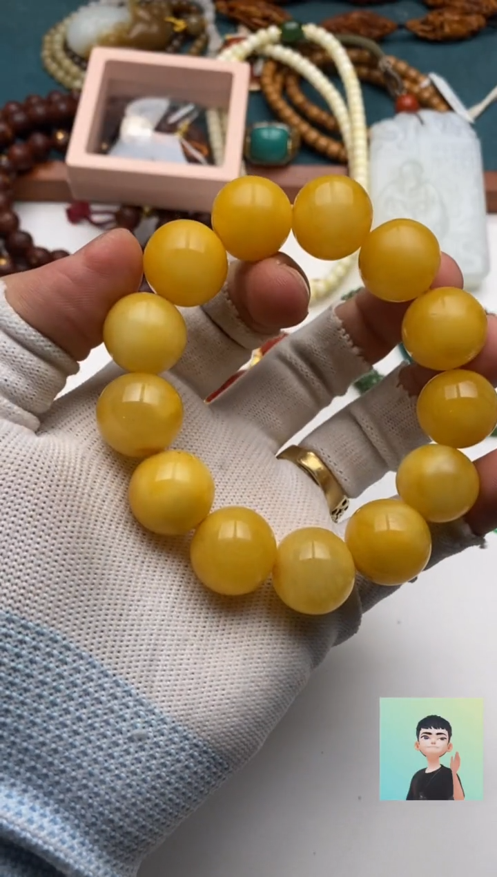 【闪购商品】蜜蜡手串未镶嵌蜜蜡手串