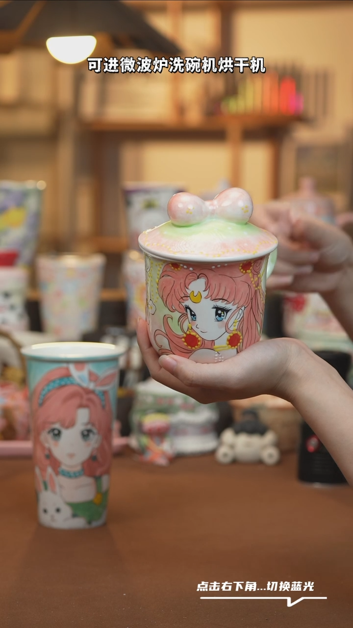 瓷片A311设计师原创手绘陶瓷