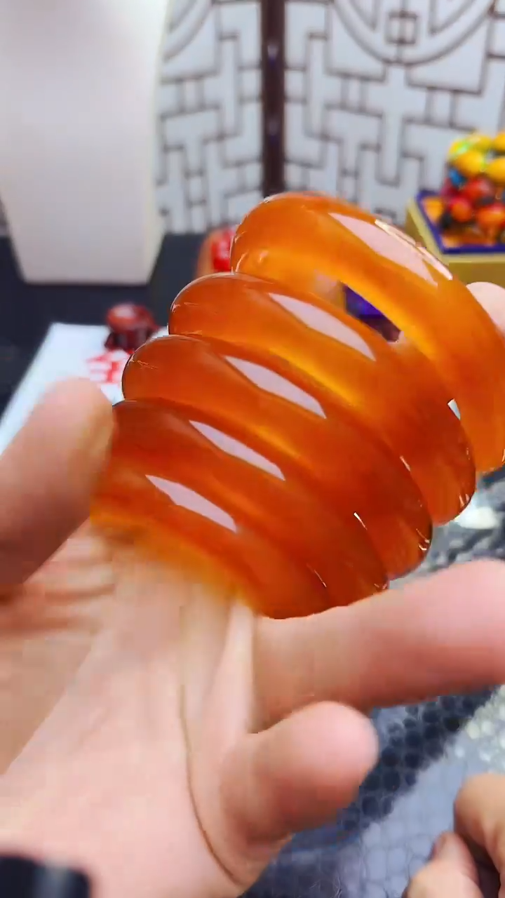 【闪购商品】玛瑙/玉髓手镯未镶嵌天地玄黄手镯拍一发一