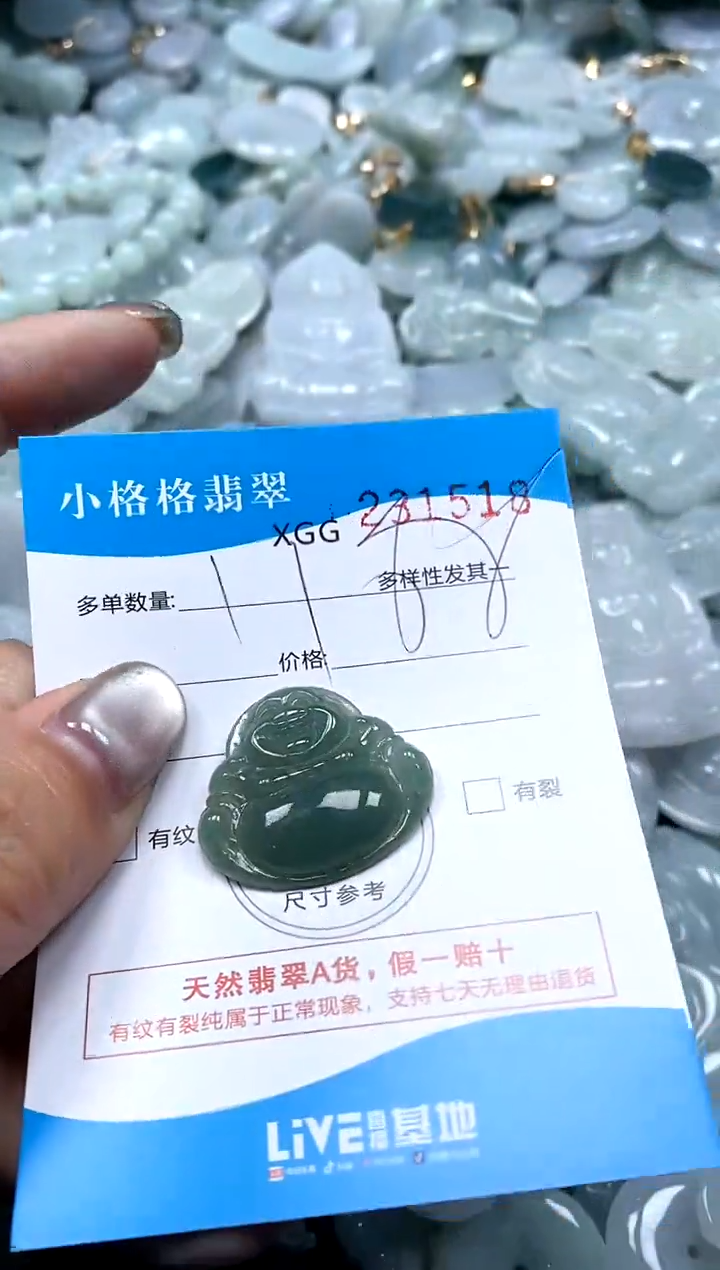 翡翠未镶嵌颈饰闪购商品0231518