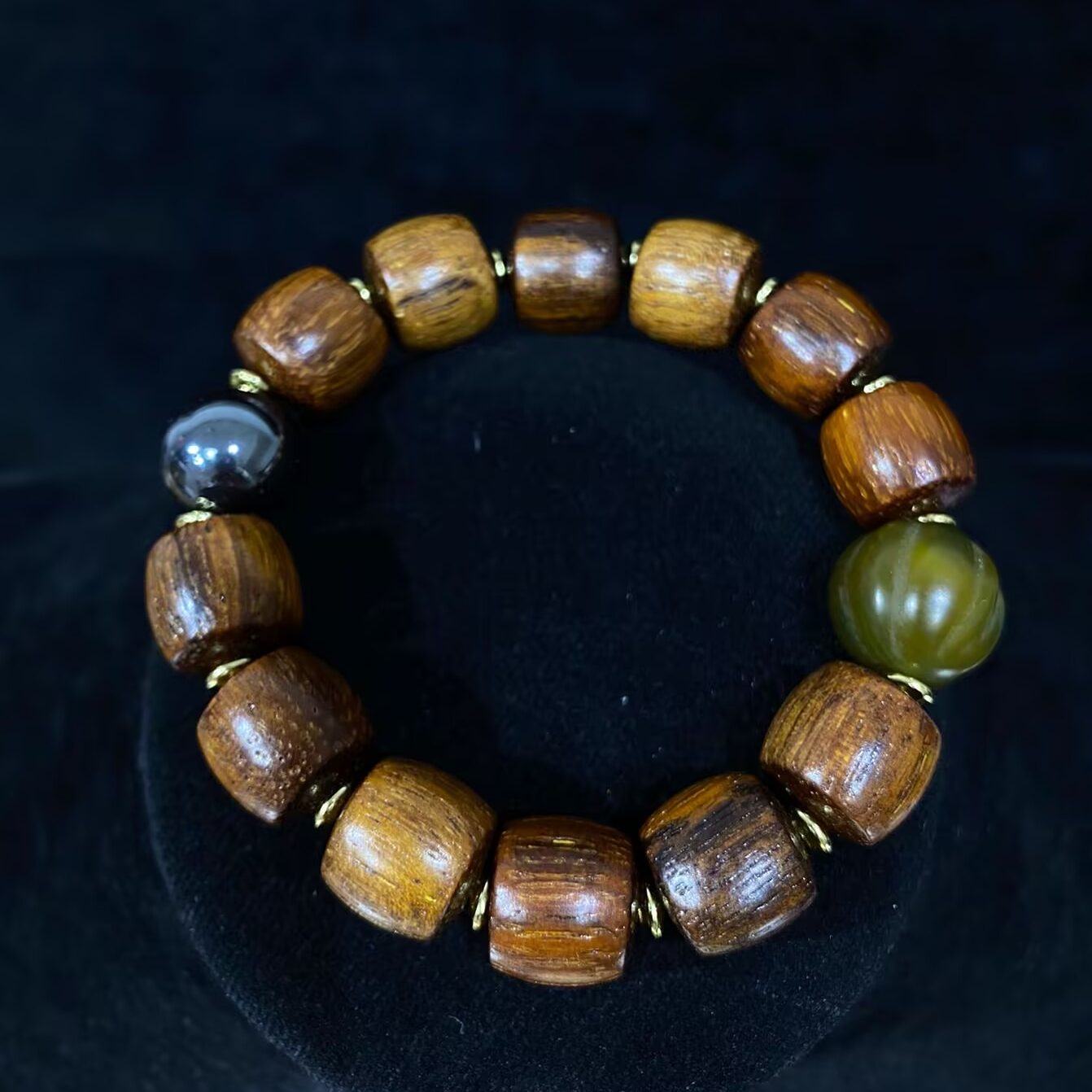 非金属珐琅手链 K6376    黄色手链优选饰品