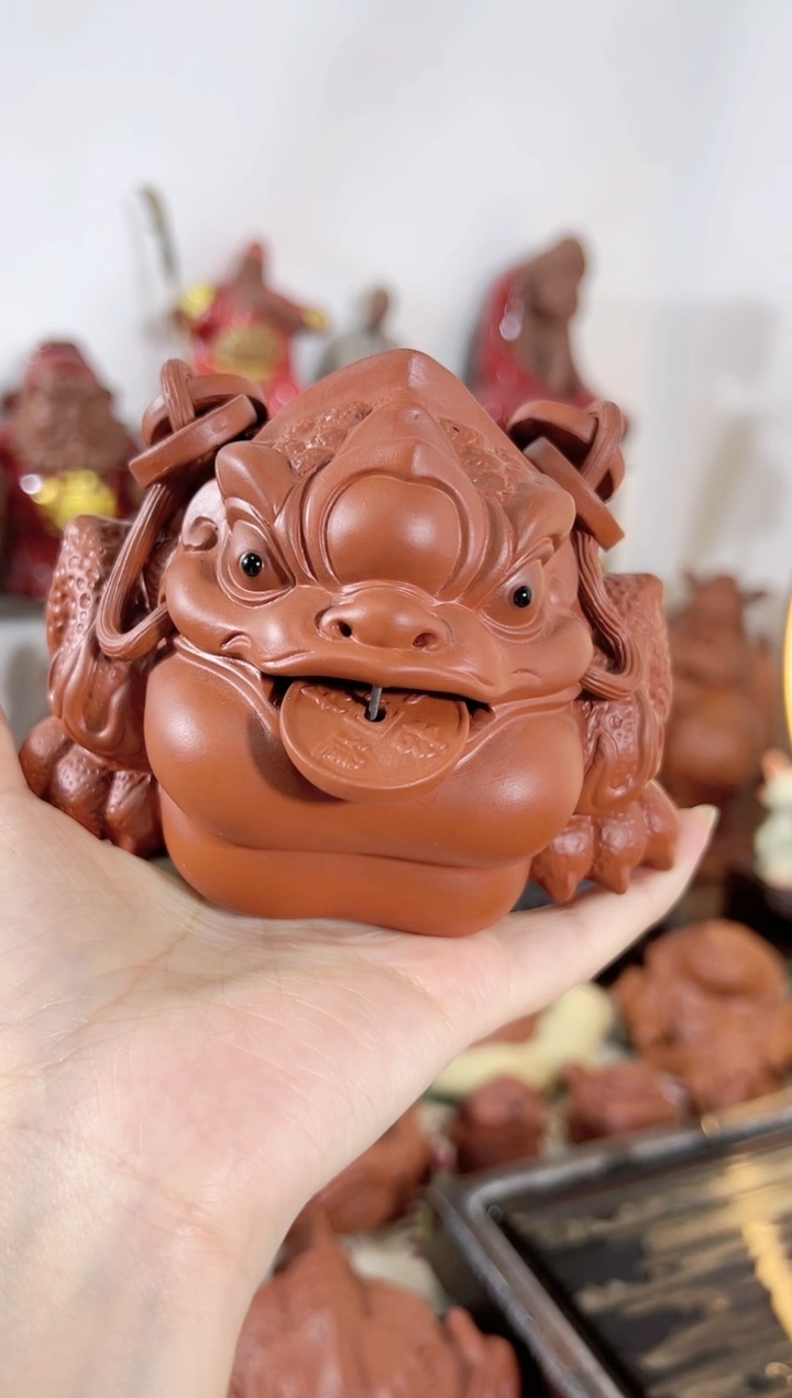 【闪购商品】紫砂茶宠紫砂茶宠萌宠摆件