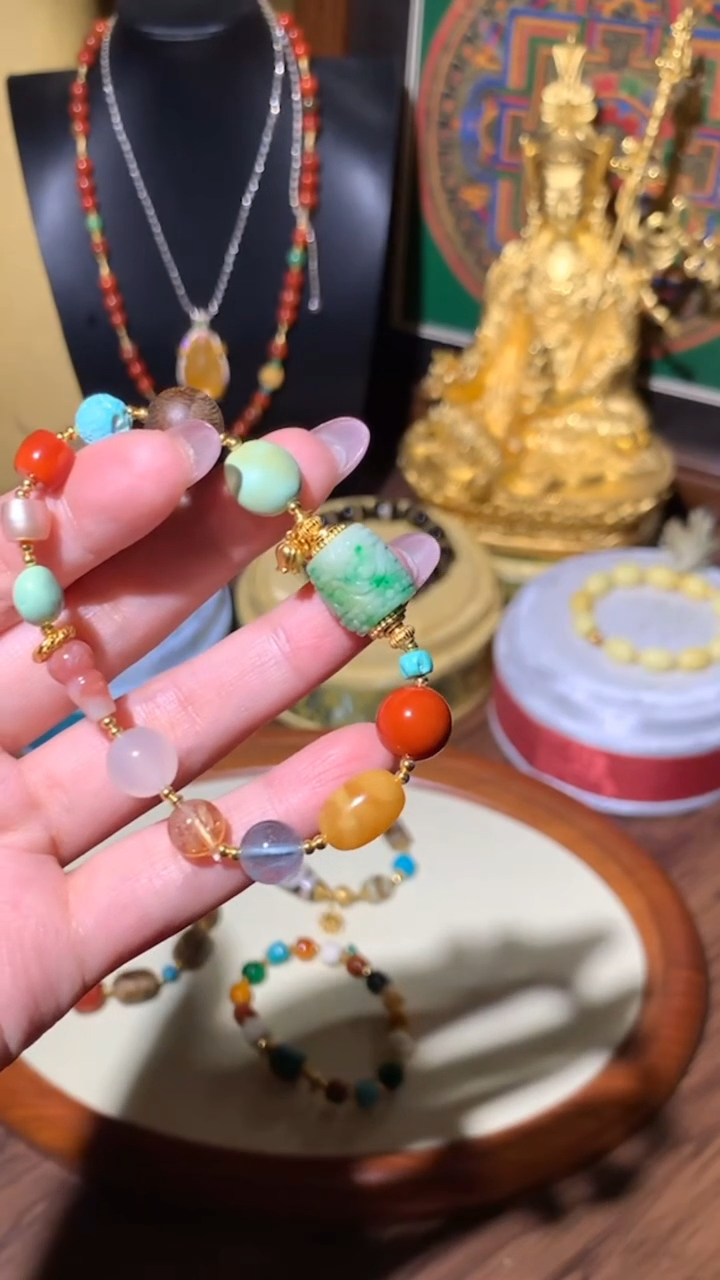 【闪购商品】翡翠手链未镶嵌手串