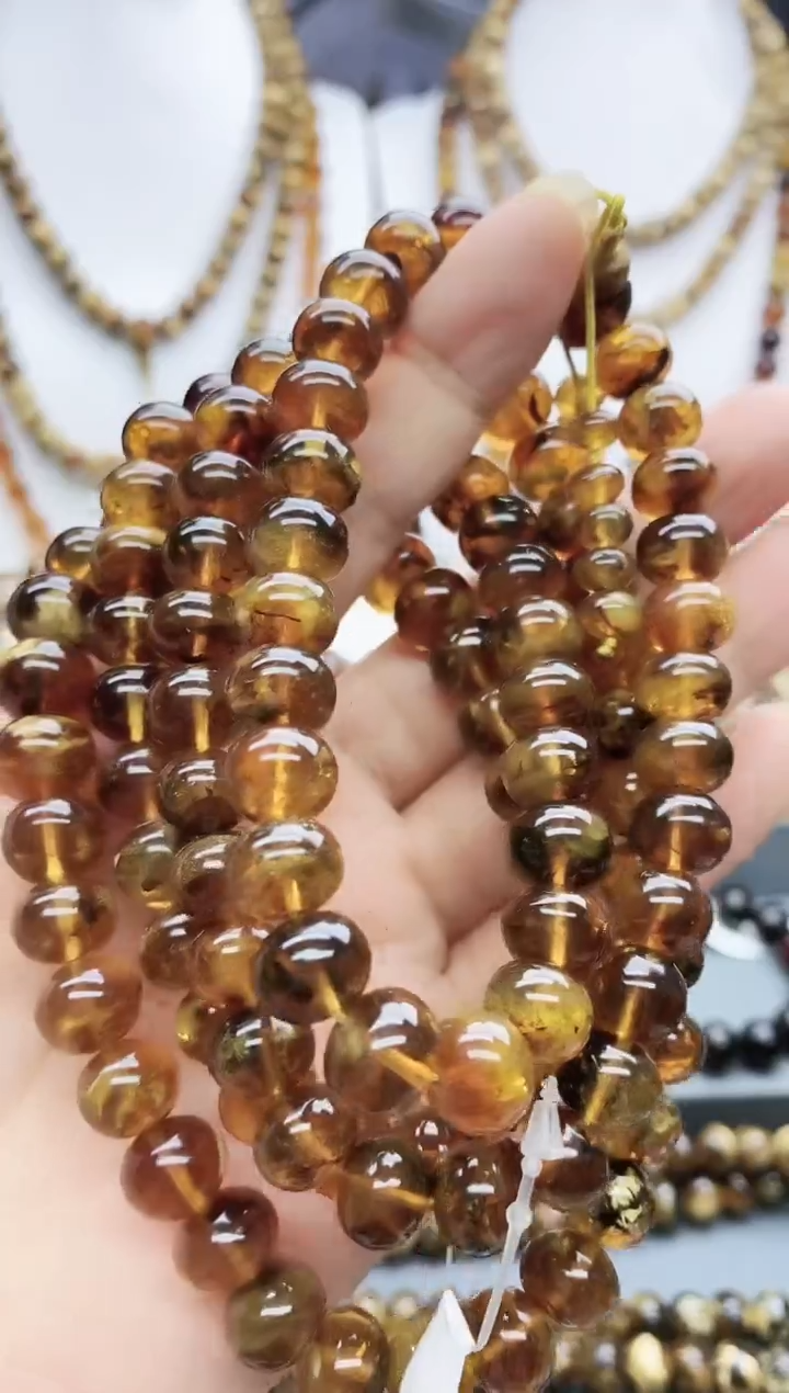 【闪购商品】琥珀颈饰未镶嵌10琥珀