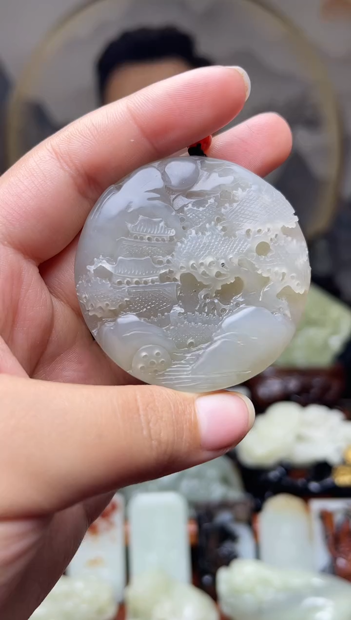 【闪购商品】和田玉吊坠未镶嵌25