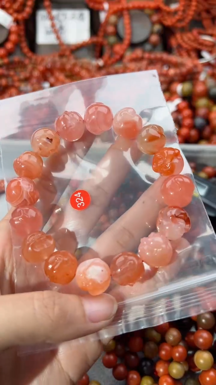 【闪购商品】南红玛瑙手串未镶嵌14