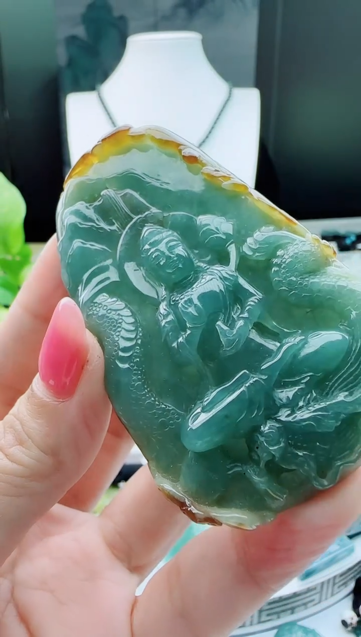 【闪购商品】翡翠颈饰未镶嵌11111111