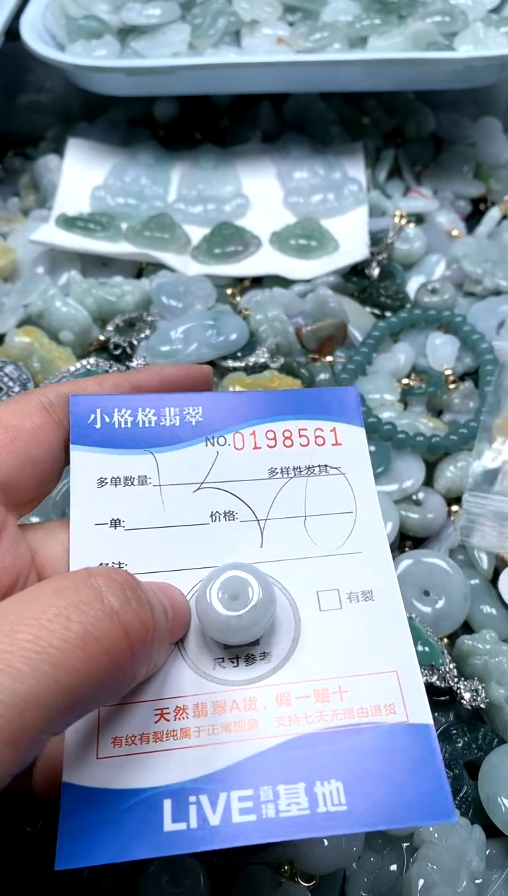 【闪购商品】翡翠颈饰未镶嵌闪购商品0198561