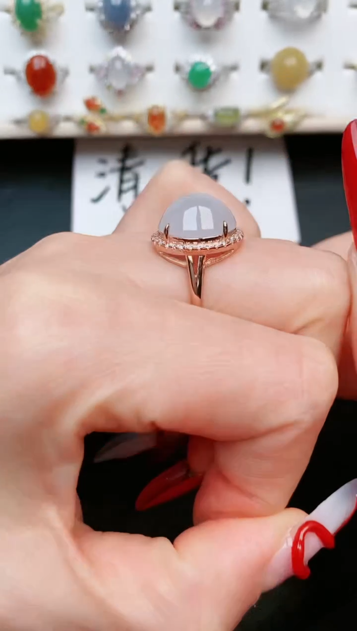 【闪购商品】翡翠戒指银S925镶嵌.....