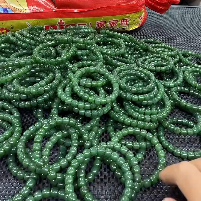 【老郑家】和田玉手串 多样性发一件 约8mm+