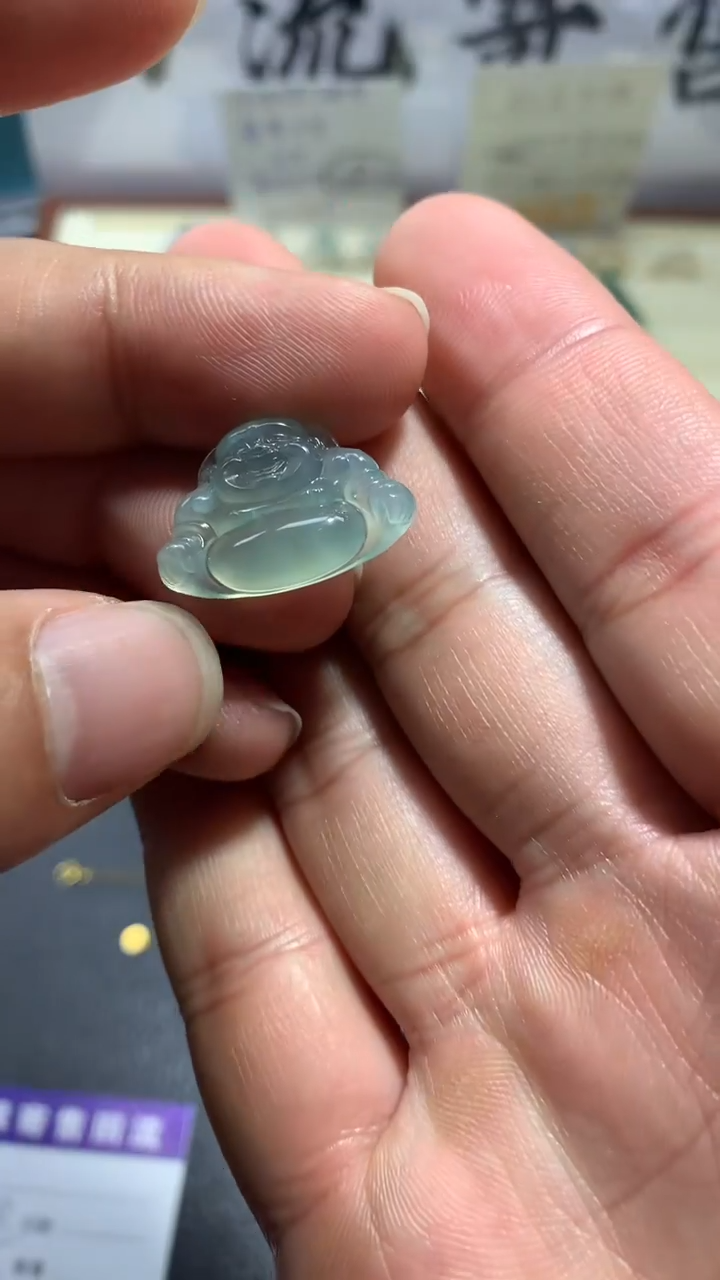 【闪购商品】翡翠颈饰未镶嵌041天然缅甸翡翠A货