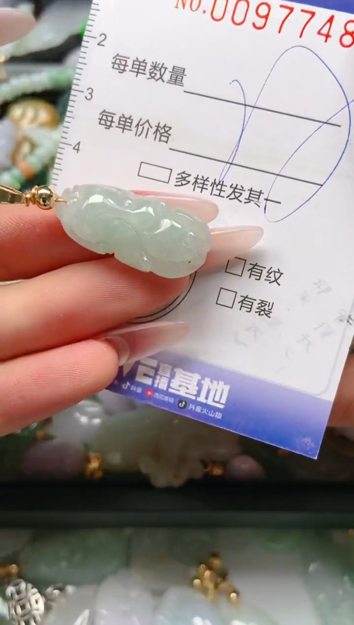 【闪购商品】翡翠颈饰未镶嵌闪购0097748