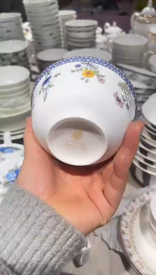 骨瓷4.25米饭碗1个