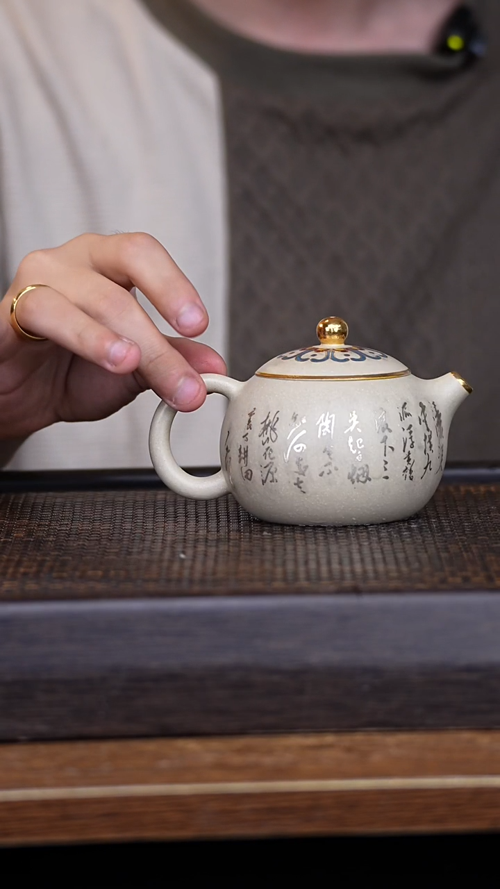 茶壶紫砂宜兴手工原矿紫砂壶001