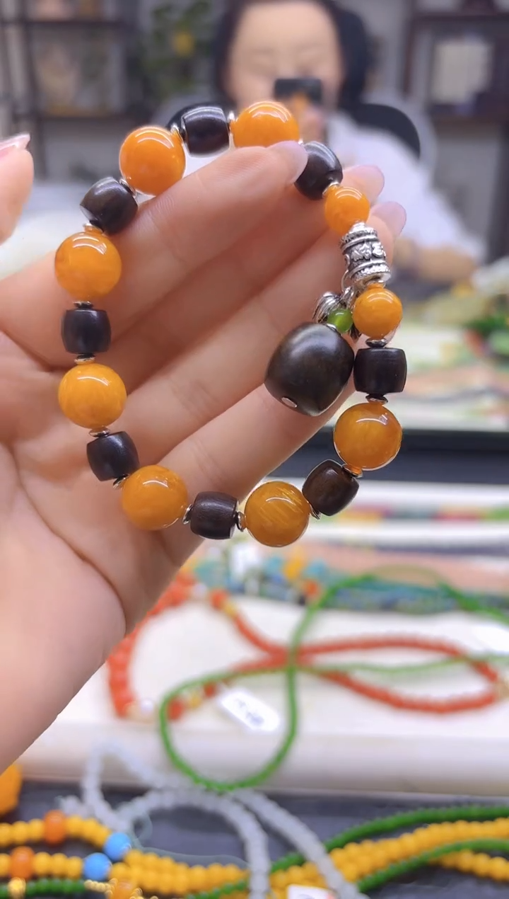 手链蜜蜡未镶嵌DIY款S920