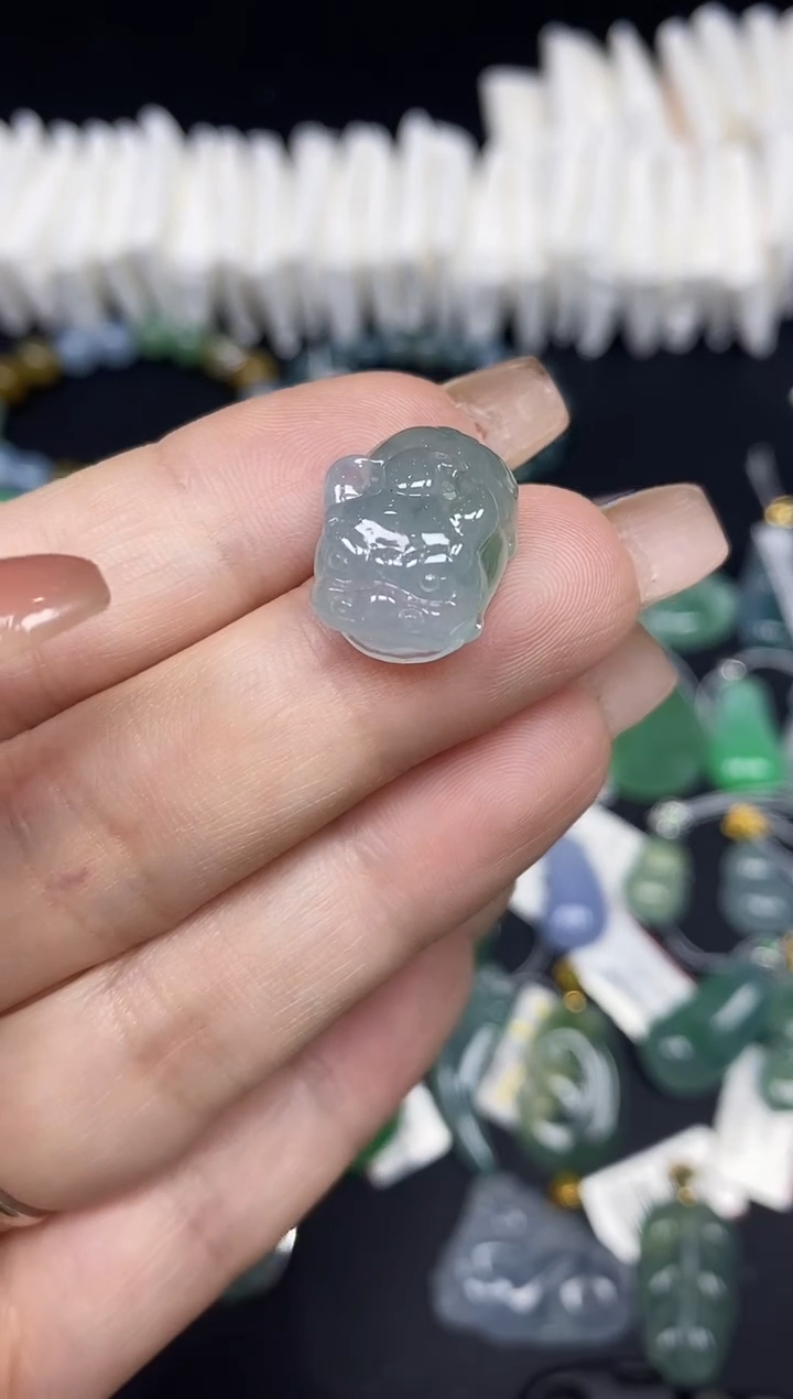 吊坠(不含链)未镶嵌翡翠貔貅@CMT