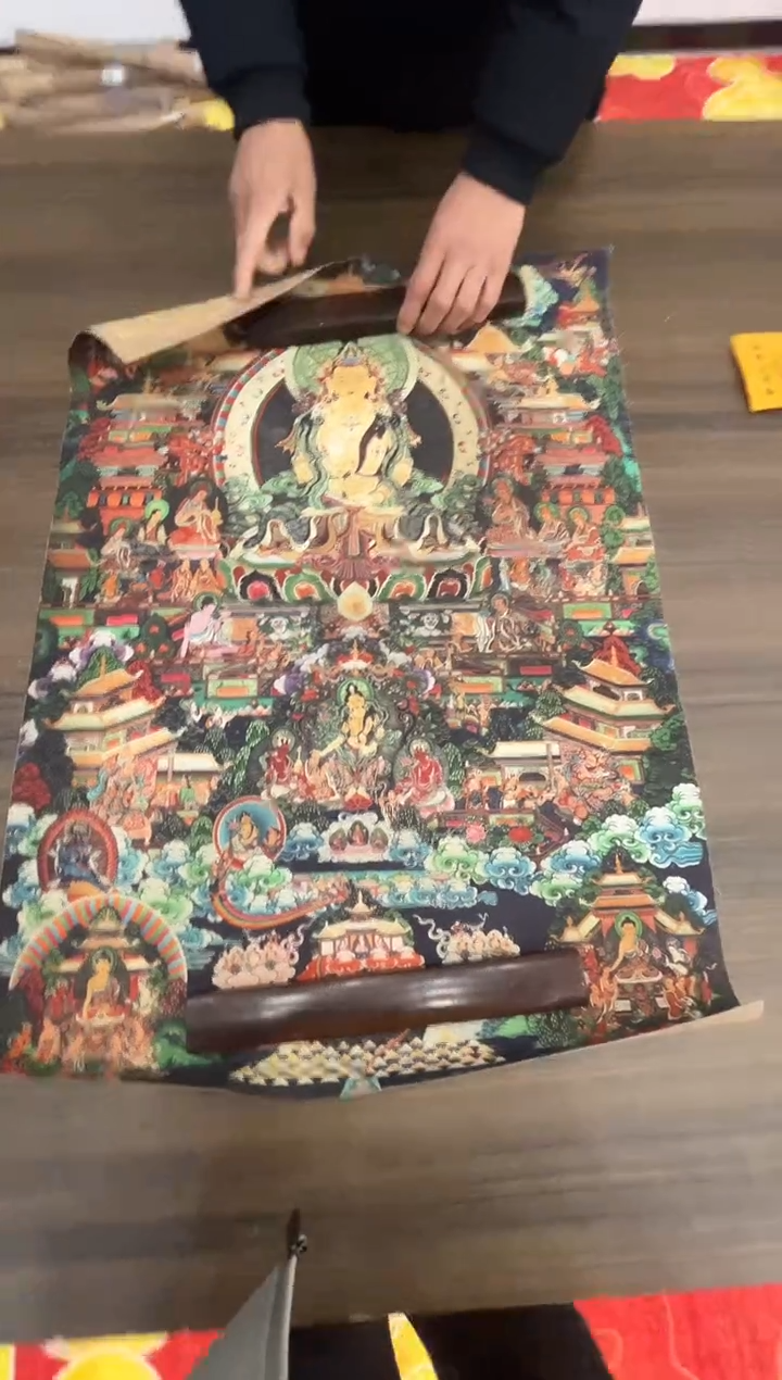 卷轴画唐卡16092