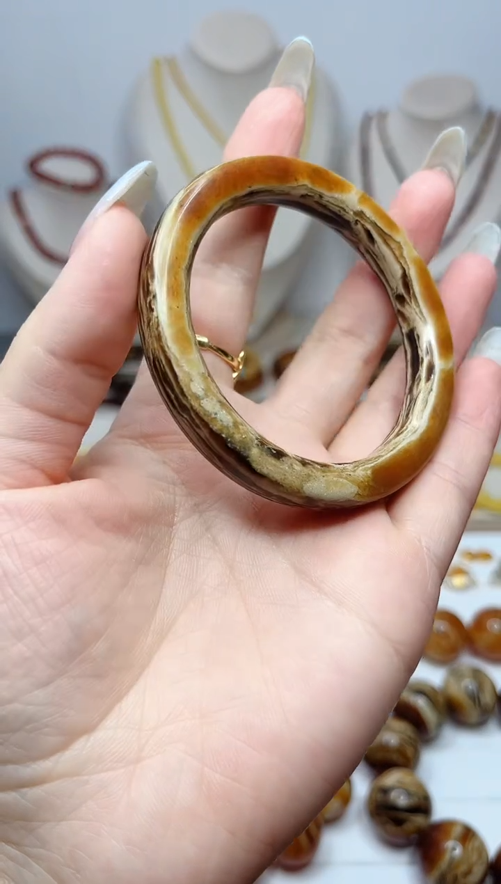 无非金属干百花手镯55