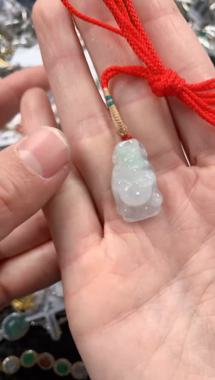 银S925镶嵌戒指翡翠222   82