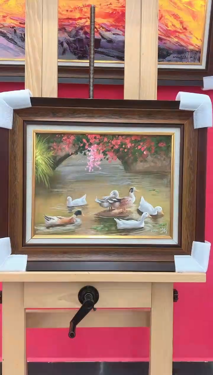 【闪购商品】绘画梁静-30*40-鸭子油画