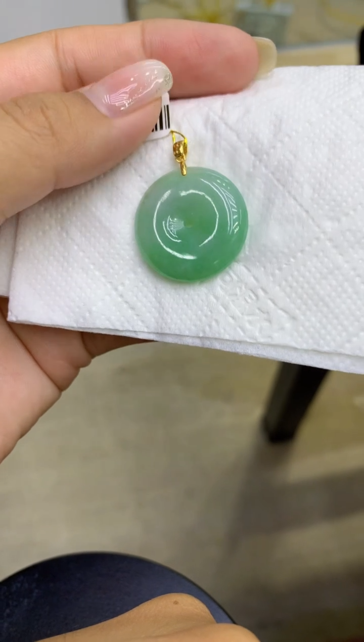 颈饰未镶嵌翡翠天然缅甸A货翡翠