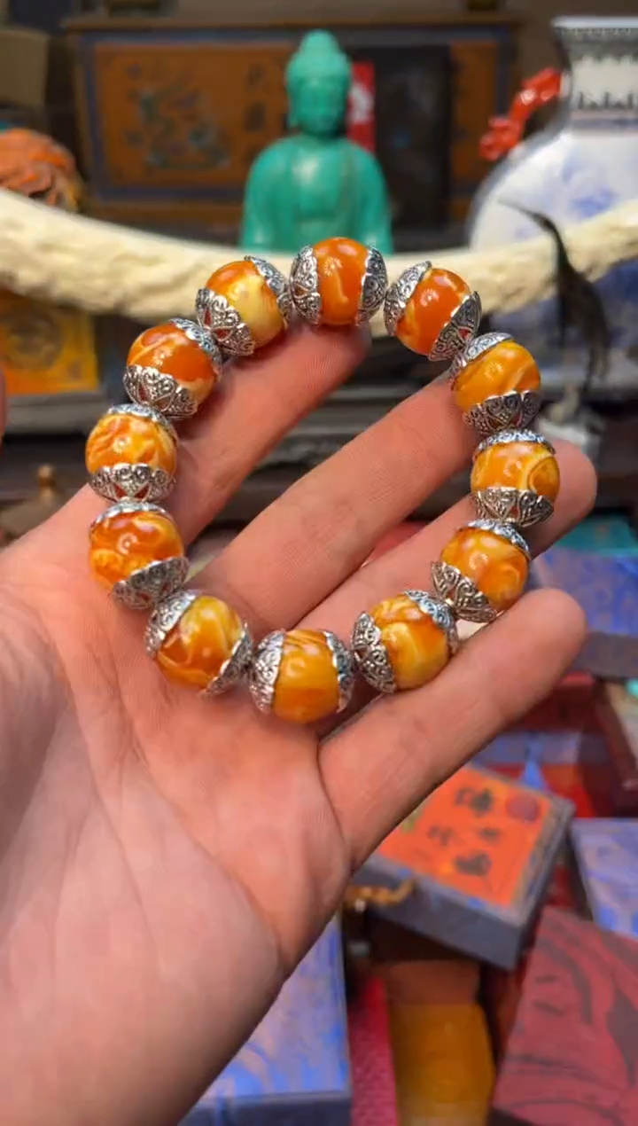 【闪购商品】蜜蜡手链未镶嵌84羊羊羊羊羊羊羊羊