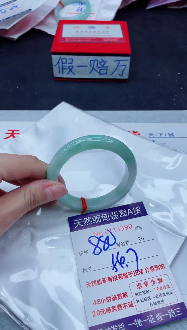 未镶嵌手镯翡翠880.00
