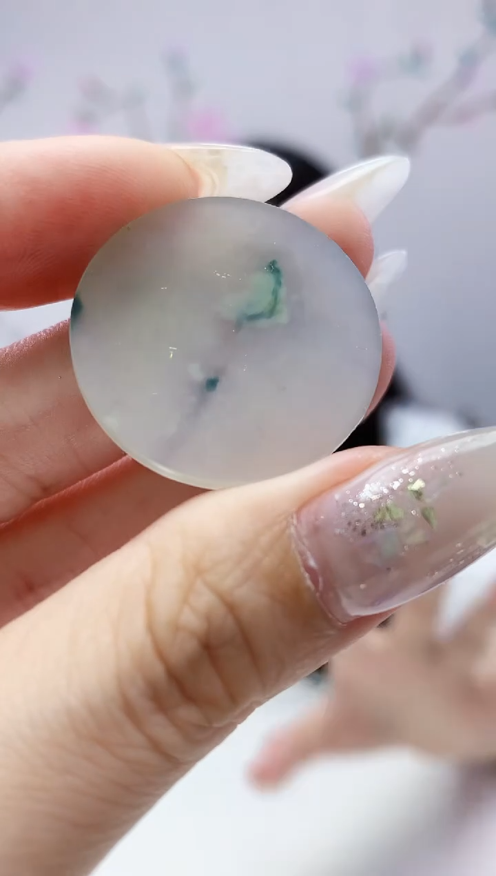 定制翡翠未镶嵌026ee-毛货无事牌12