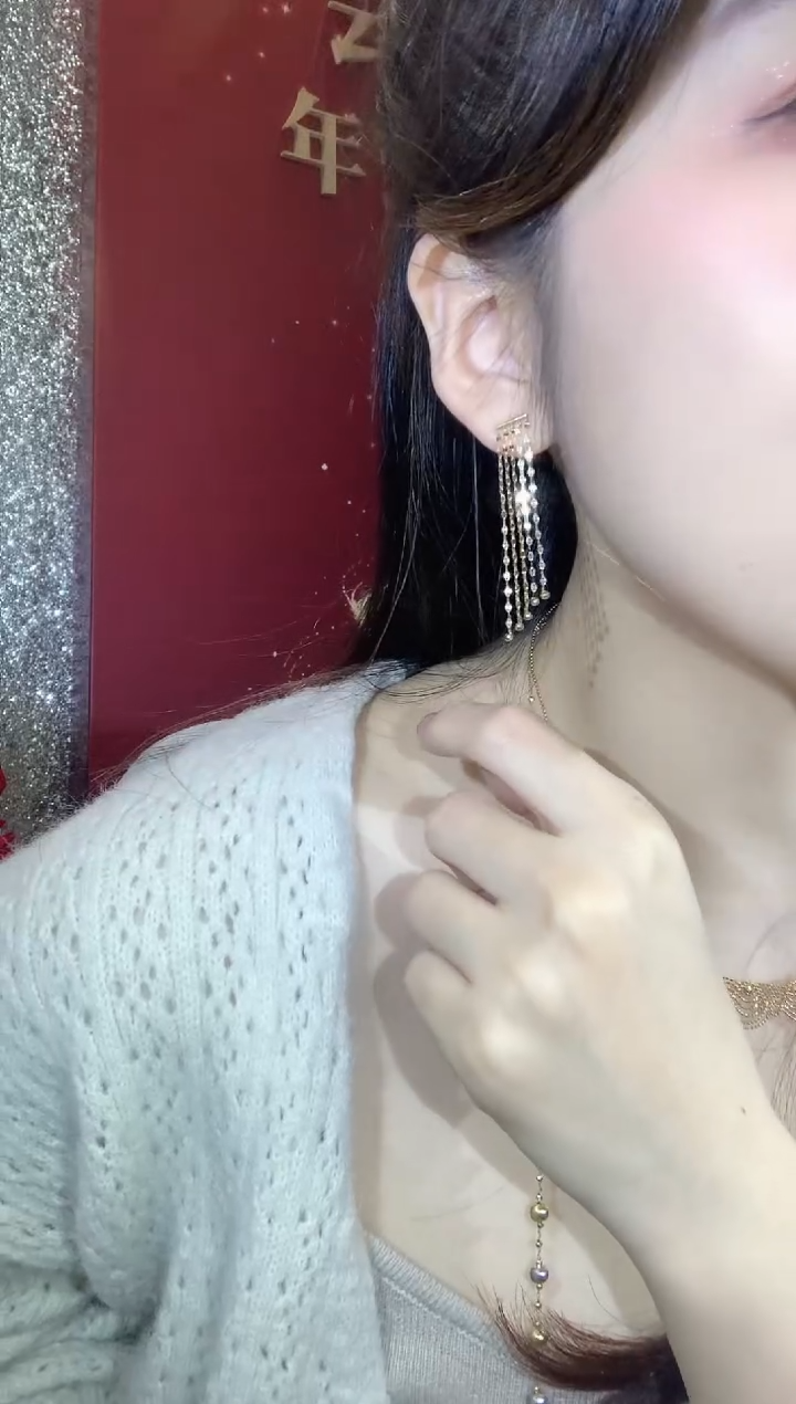 耳饰18K金A50多样性发货一件