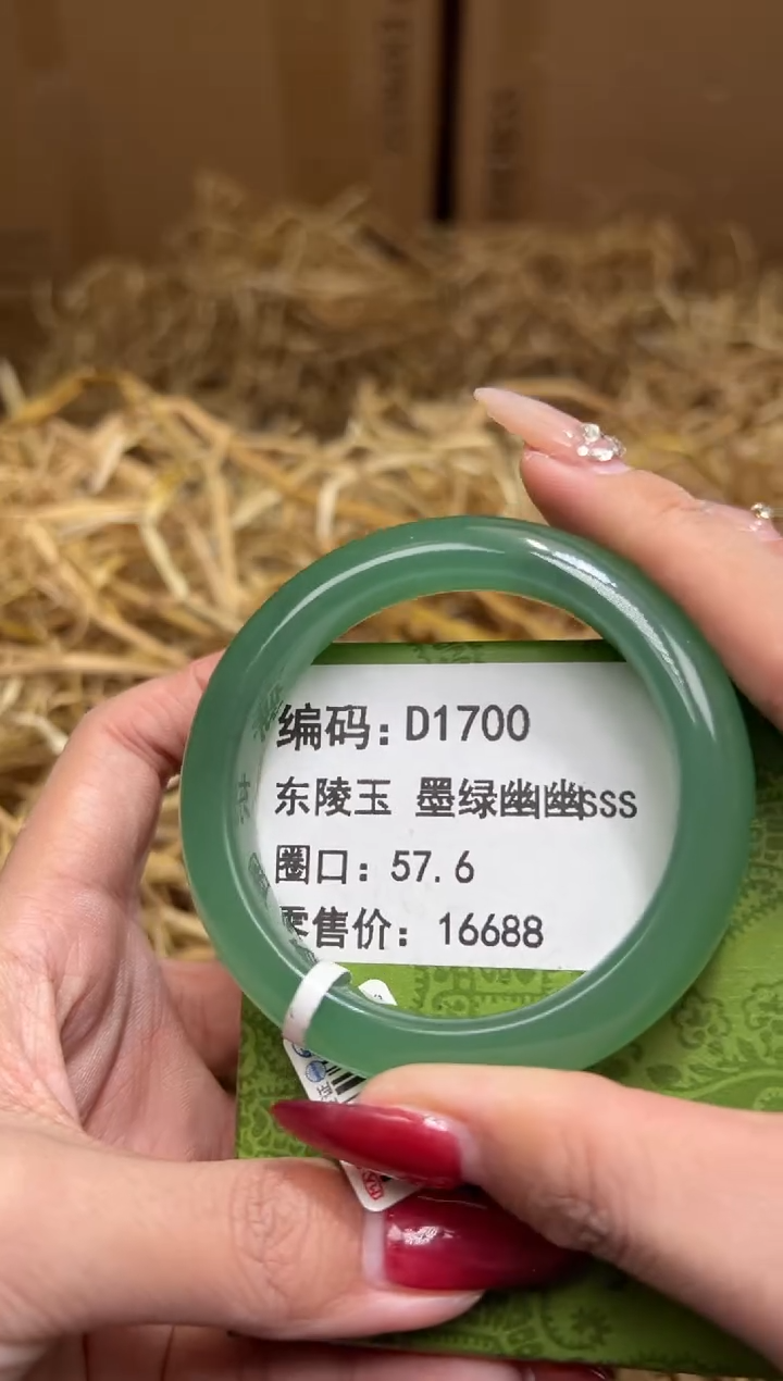 未镶嵌手镯石英质玉D1700