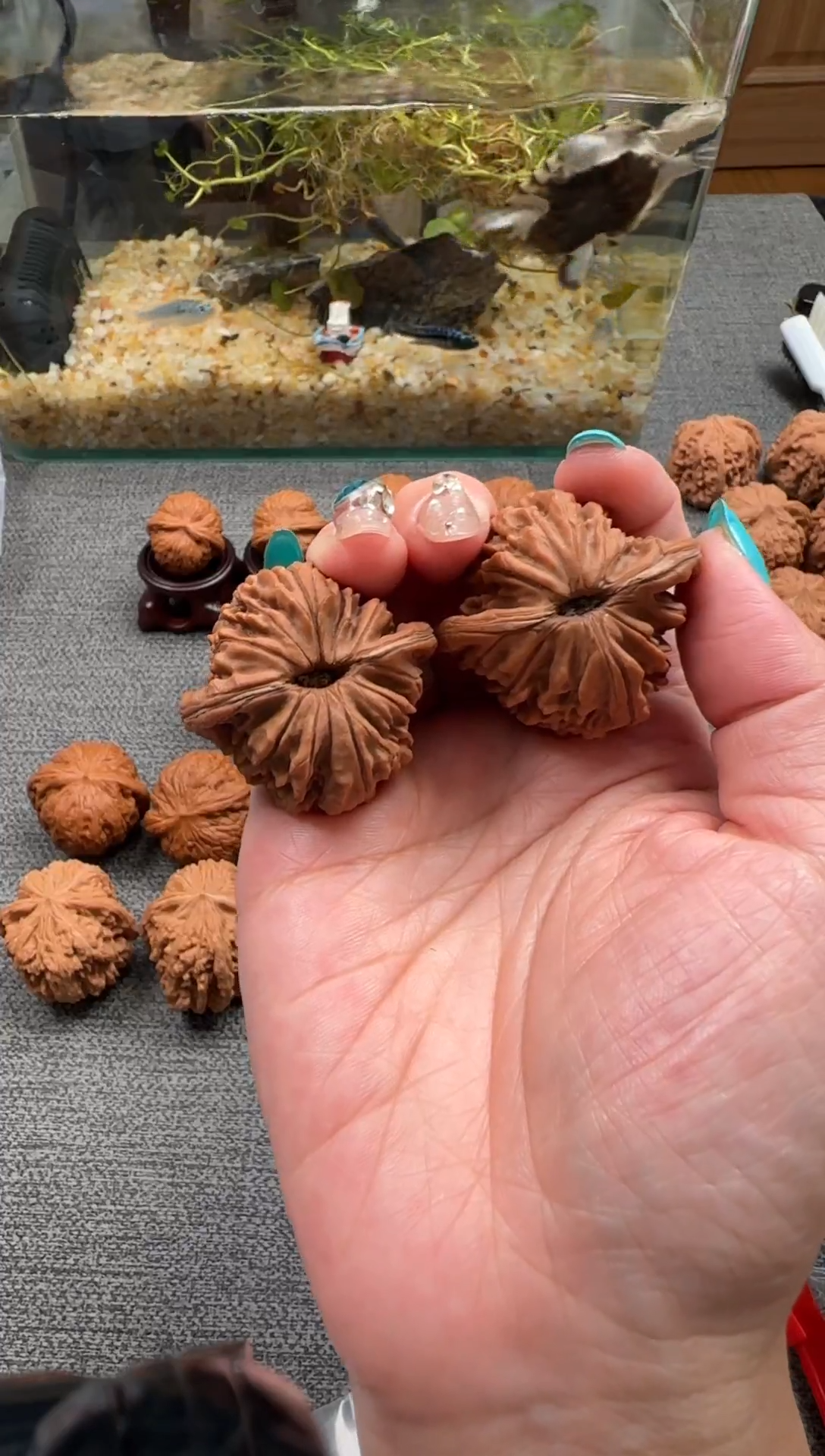 吊坠文玩核桃四座楼