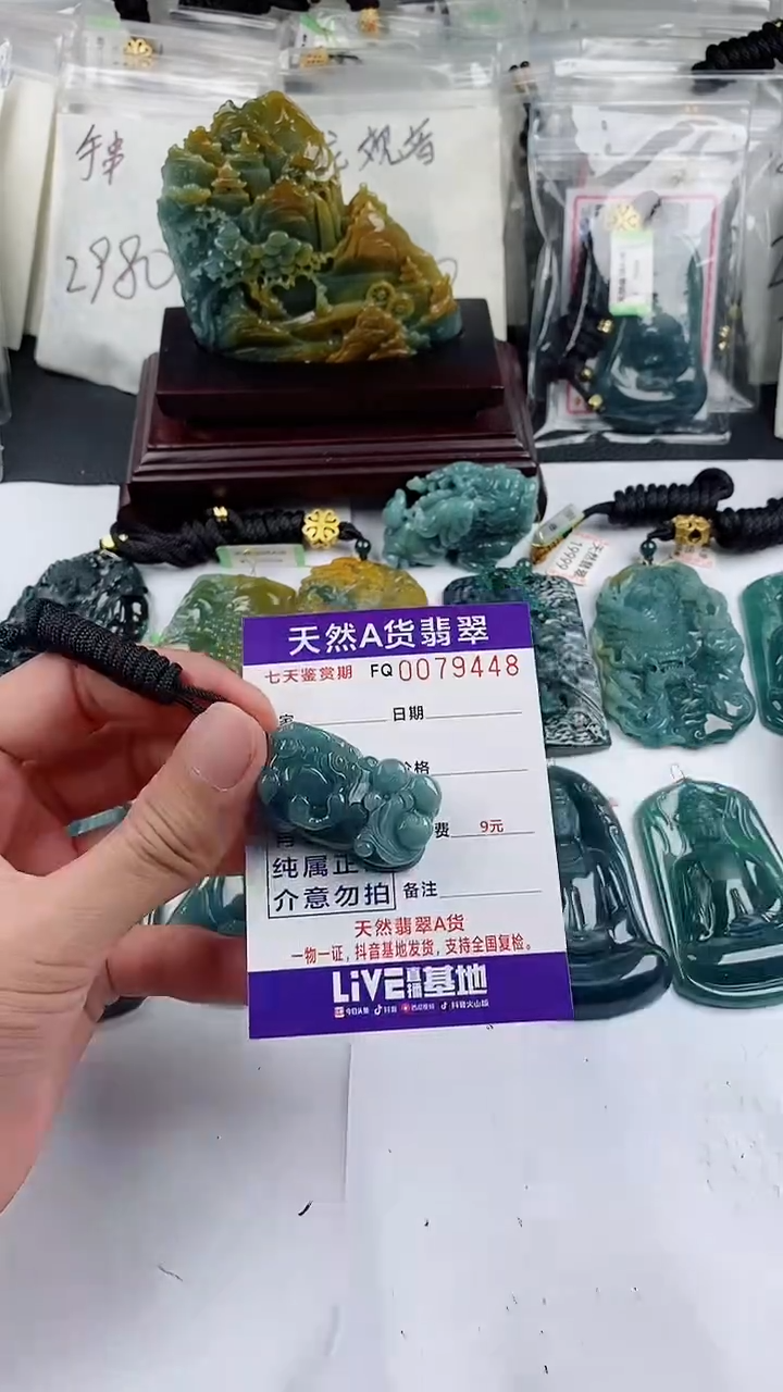【闪购商品】翡翠颈饰未镶嵌             