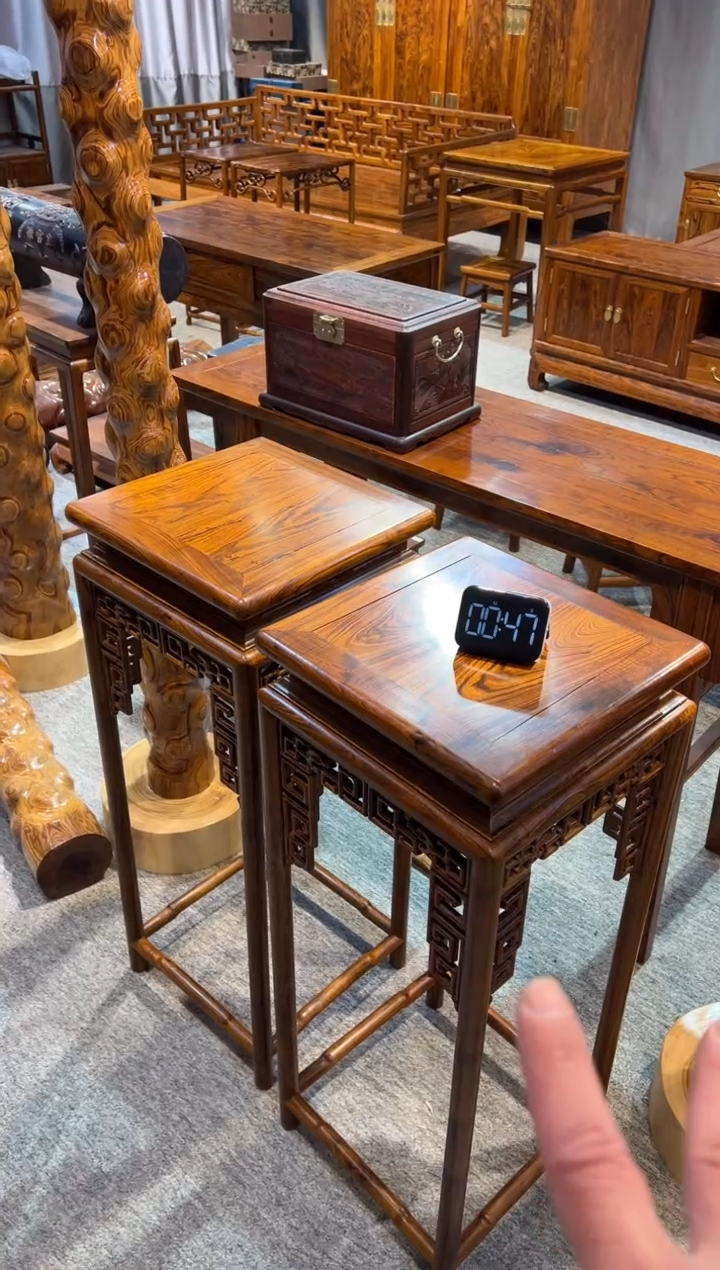 木花架 花架 红木家居