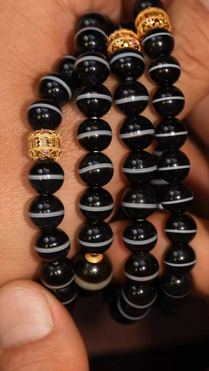 玛瑙/玉髓套链未镶嵌多样性发其一，DIY一