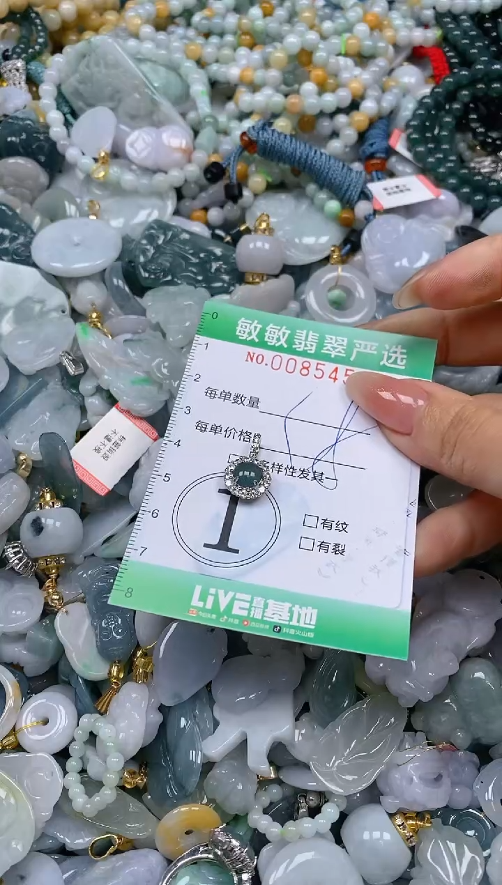 【闪购商品】翡翠颈饰未镶嵌闪购0085458