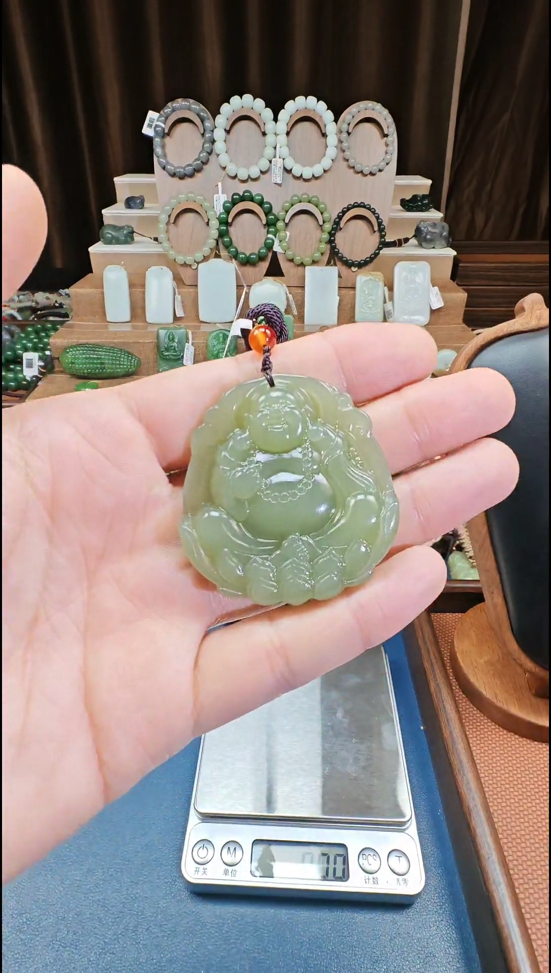 颈饰未镶嵌和田玉多样性发货拍一发一
