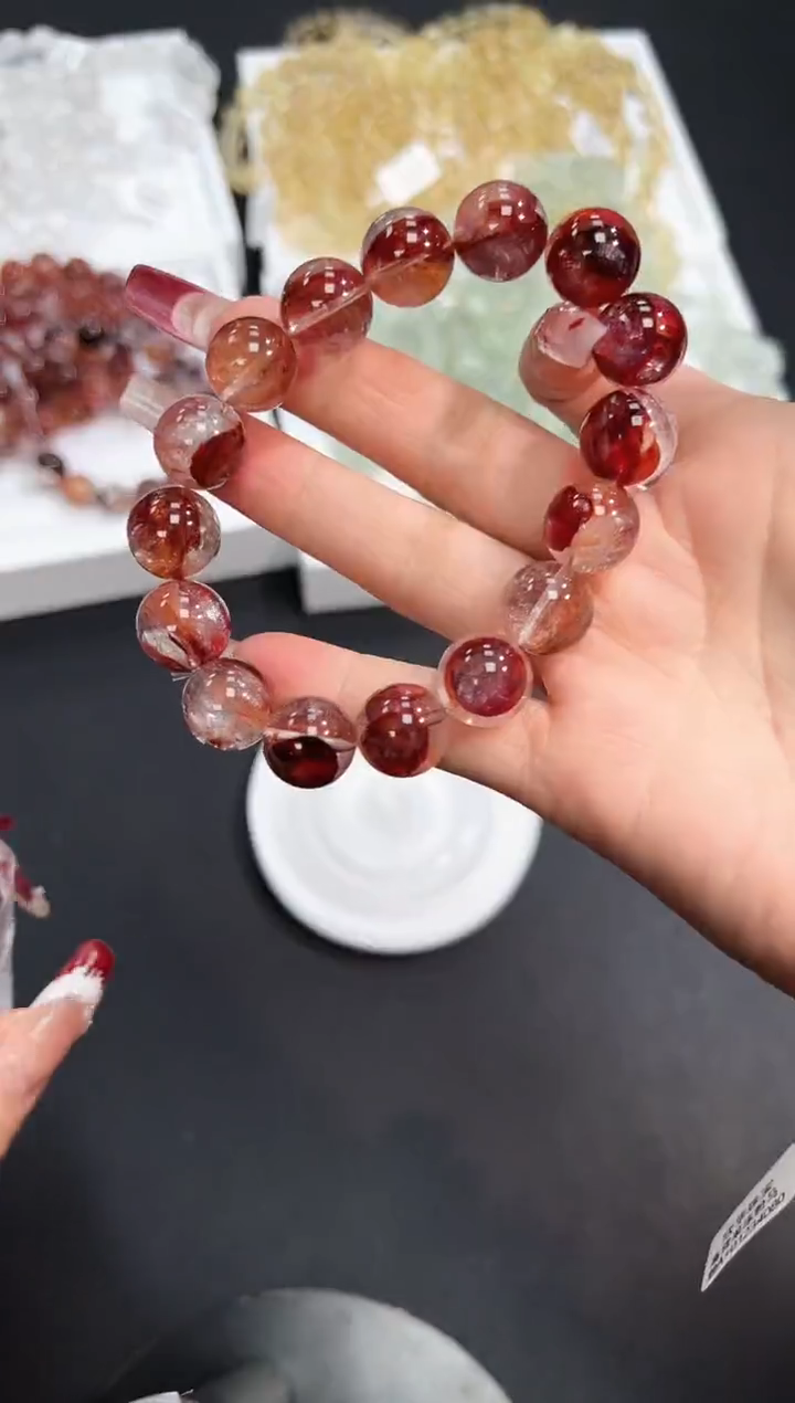 【闪购商品】水晶手串未镶嵌39i多样性发其一/1条13mm默认微瑕