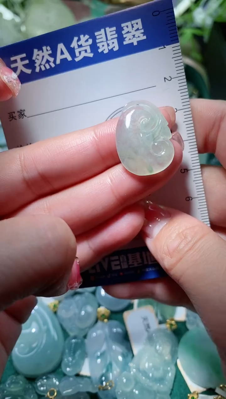 【闪购商品】翡翠颈饰未镶嵌天然A货翡翠一件