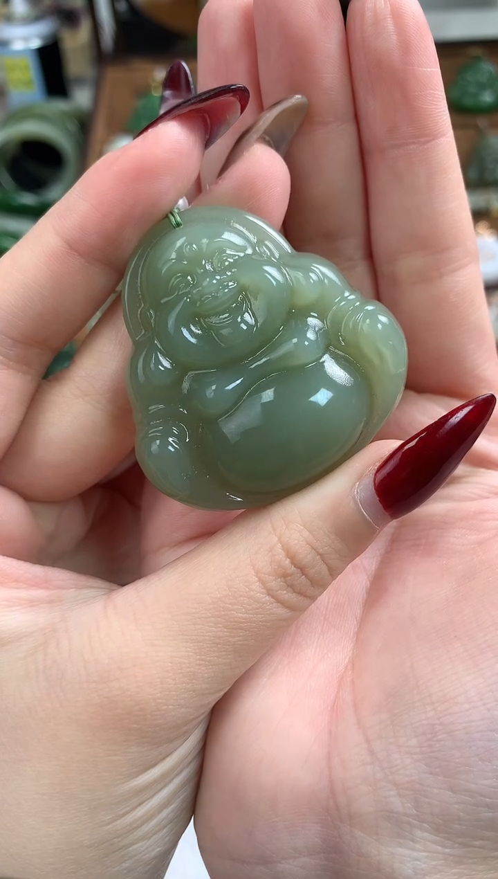 【闪购商品】和田玉颈饰未镶嵌吊坠45mm