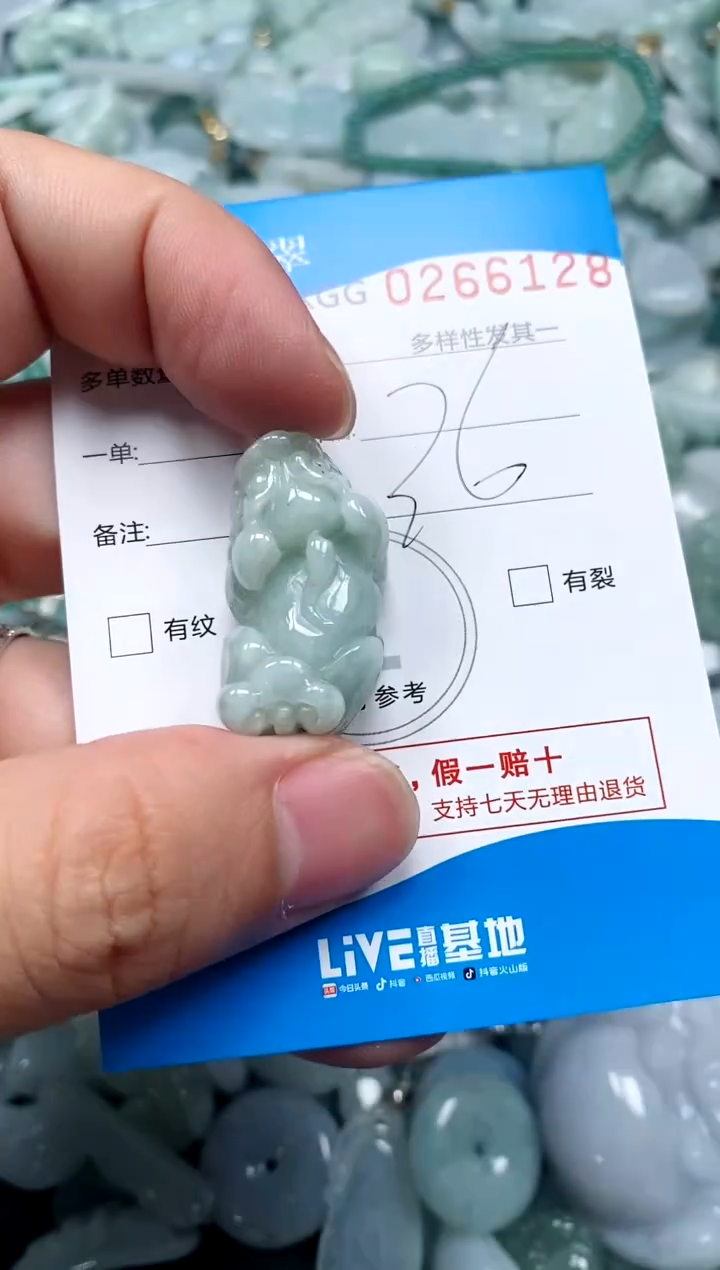 翡翠未镶嵌颈饰闪购商品0266128