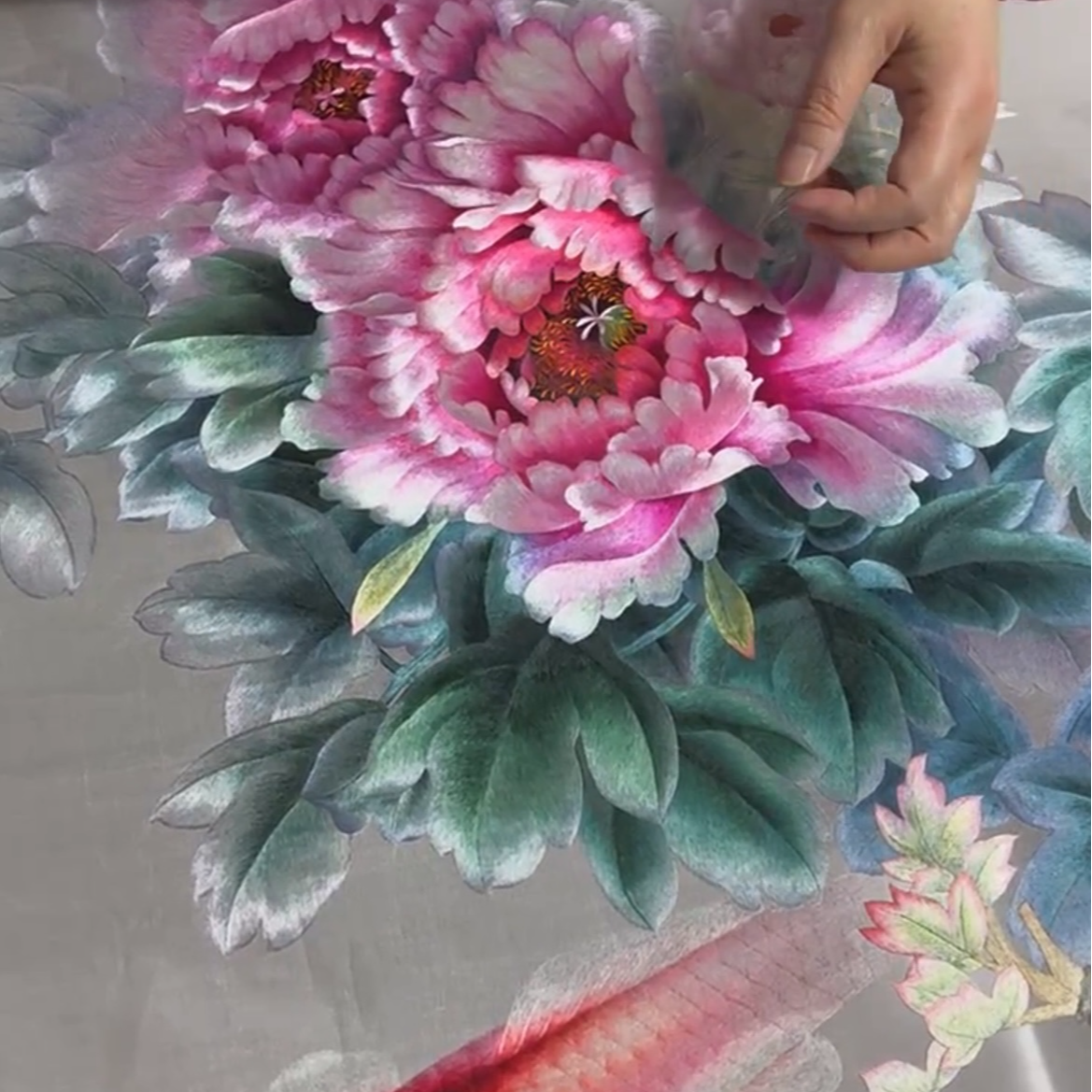 苏绣纯手工挂画装饰画绣片摆台一物一拍直播间为准