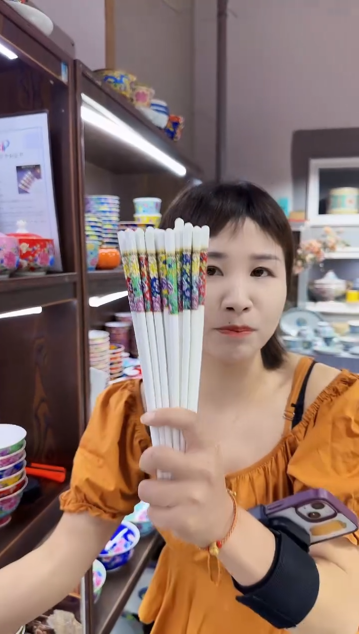 筷子10双景德镇餐具