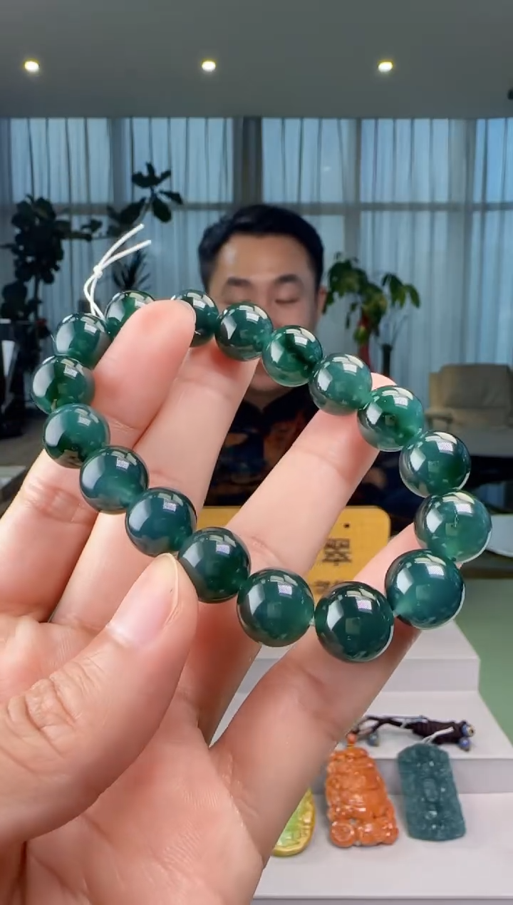 【闪购商品】未镶嵌翡翠手串XM@@WS50313096
