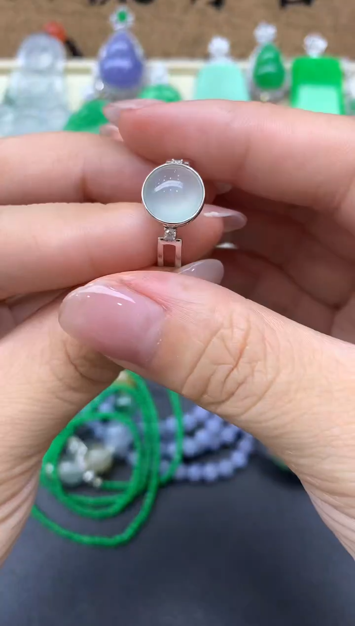 【闪购商品】翡翠戒指18K金镶嵌140-中国好珍宝·